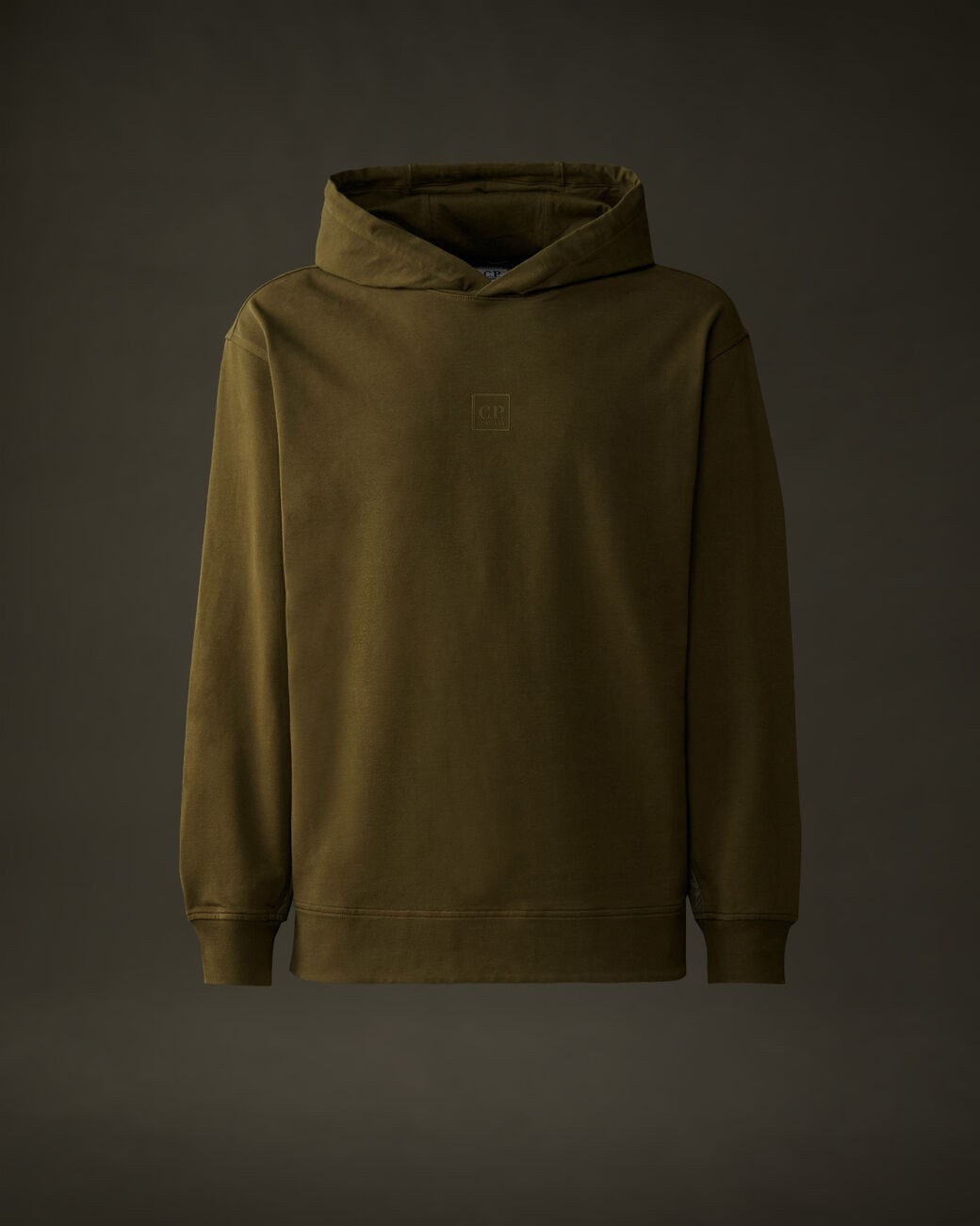 C.P. COMPANY - MTRPLS STRCHFLEECE MIXED HDDSWSH - IVY GREEN