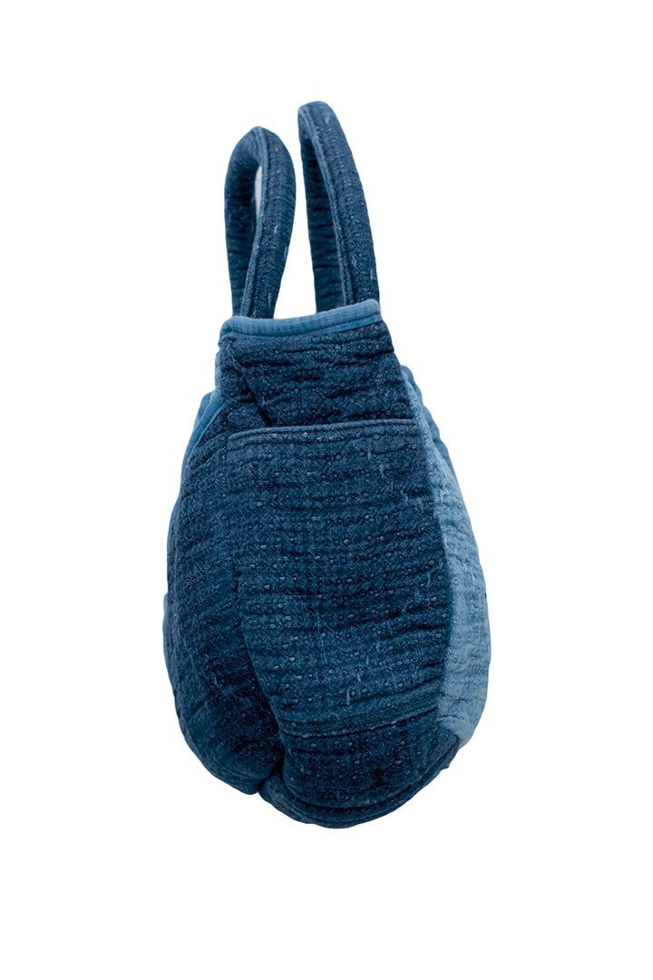 Porter Classic - PC SASHIKO TOTE BAG- NEW BLUE