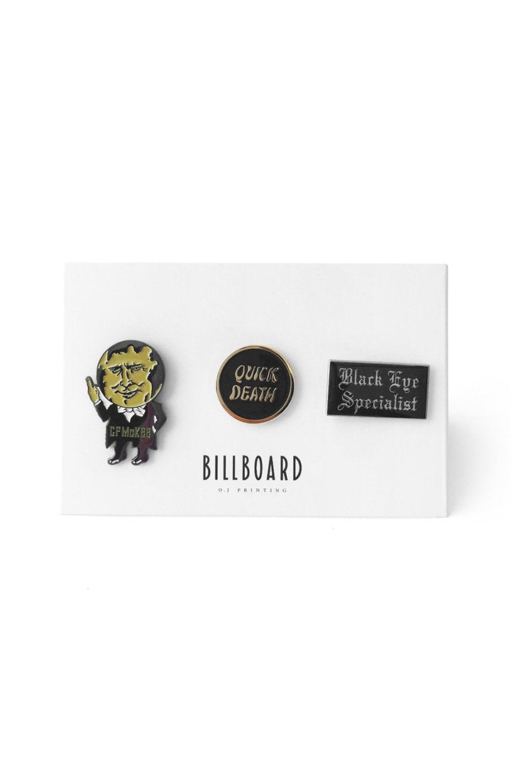 BILLBOARD - PIN BADGE SET