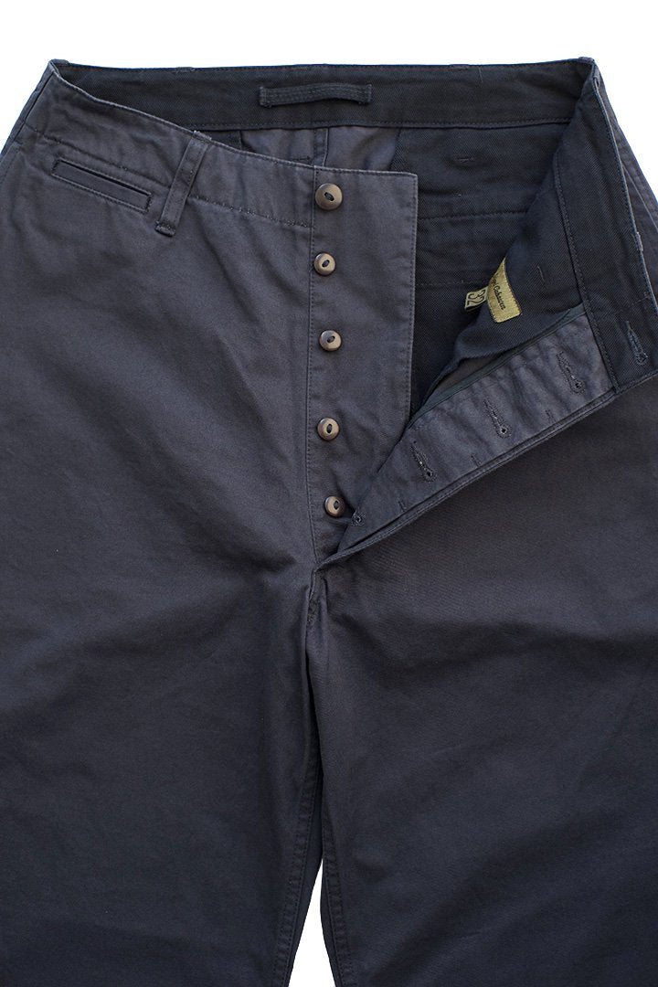 Nigel Cabourn - BASIC CHINO WEST POINT - NAVY