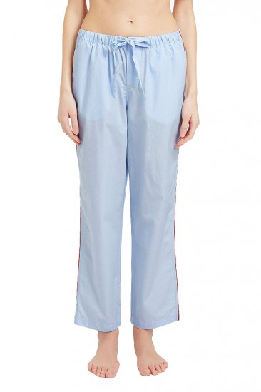 SLEEPY JONES WOMEN'S - MARINA PAJAMA PANT -END ON END BLUE