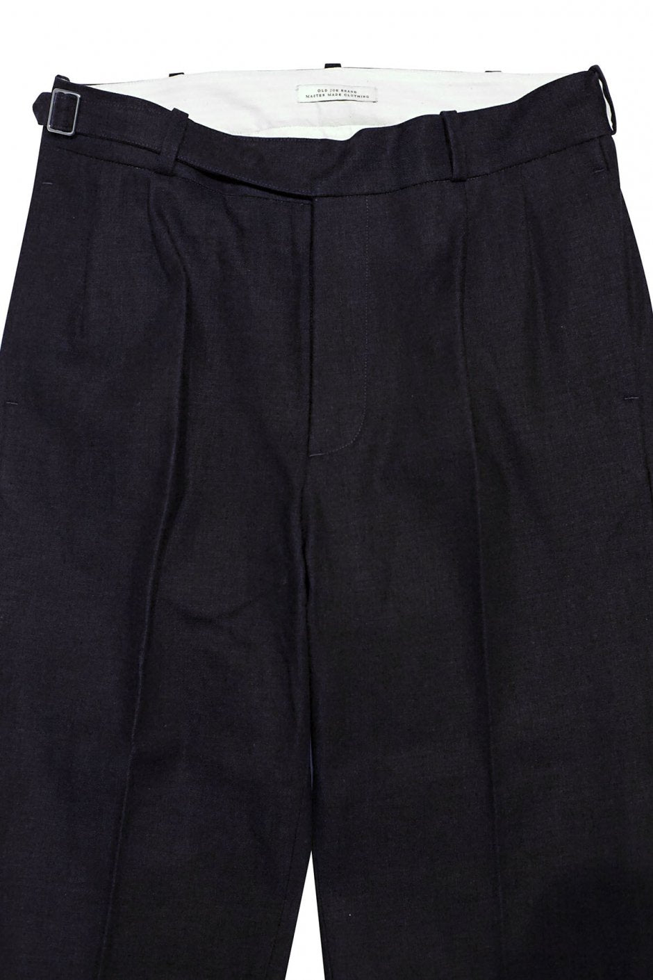 OLD JOE - SIDE BUCKLE GRUKHA TROUSER - BLACK INDIGO