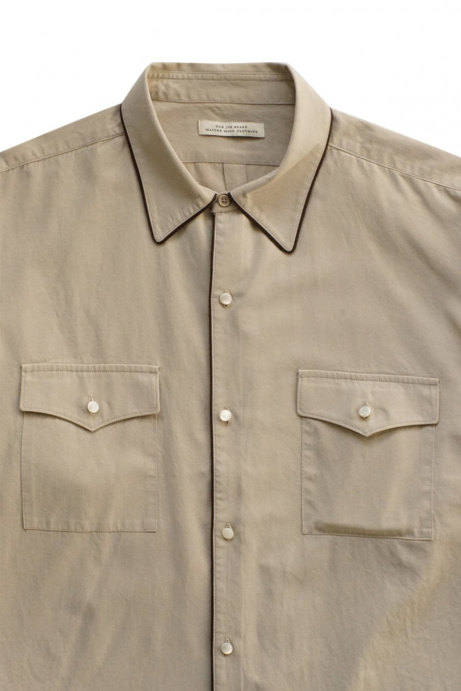 OLD JOE - PIPING CLUB SHIRTS - MIST