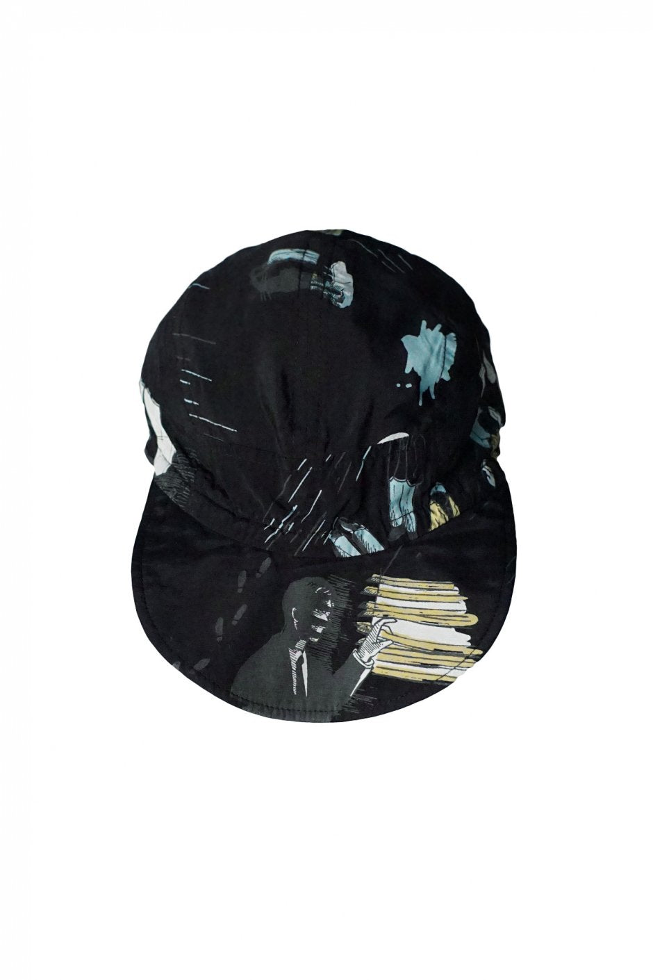 Porter Classic - “FILM NOIR” ALOHA CAP - BLACK