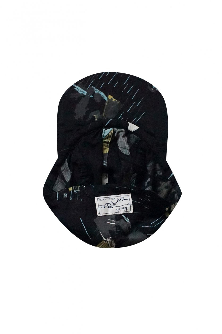 Porter Classic - “FILM NOIR” ALOHA CAP - BLACK