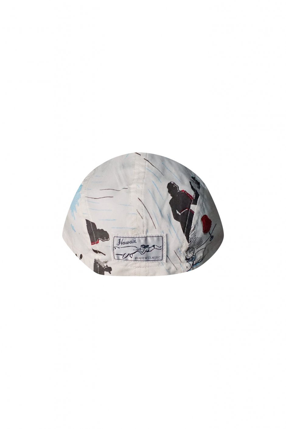 Porter Classic - “FILM NOIR” ALOHA CAP - WHITE