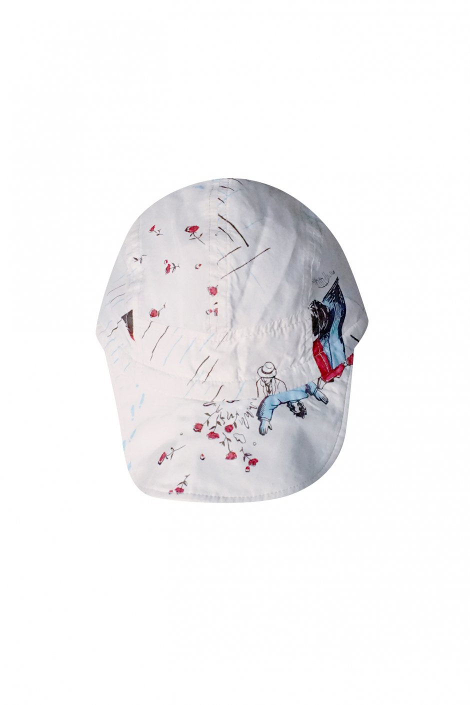 Porter Classic - “FILM NOIR” ALOHA CAP - WHITE