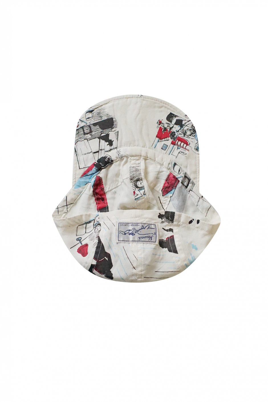 Porter Classic - “FILM NOIR” ALOHA CAP - WHITE