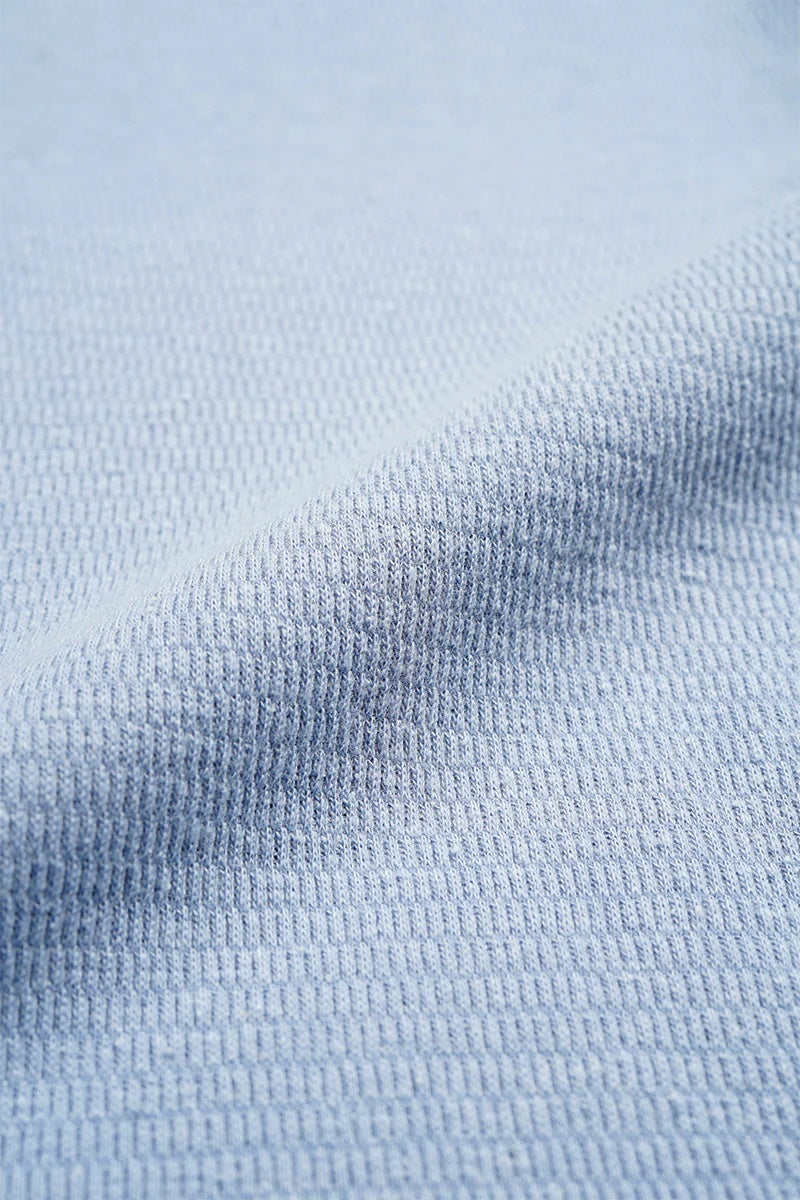 ◯ Nigel Cabourn woman - HIGH NECK LONG SLEEVE C/S - INDIGO