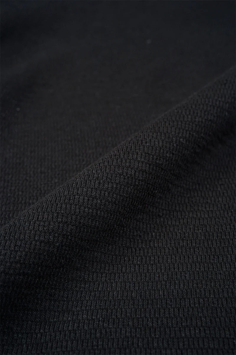 ◯ Nigel Cabourn woman - HIGH NECK LONG SLEEVE C/S - CHARCOAL GRAY