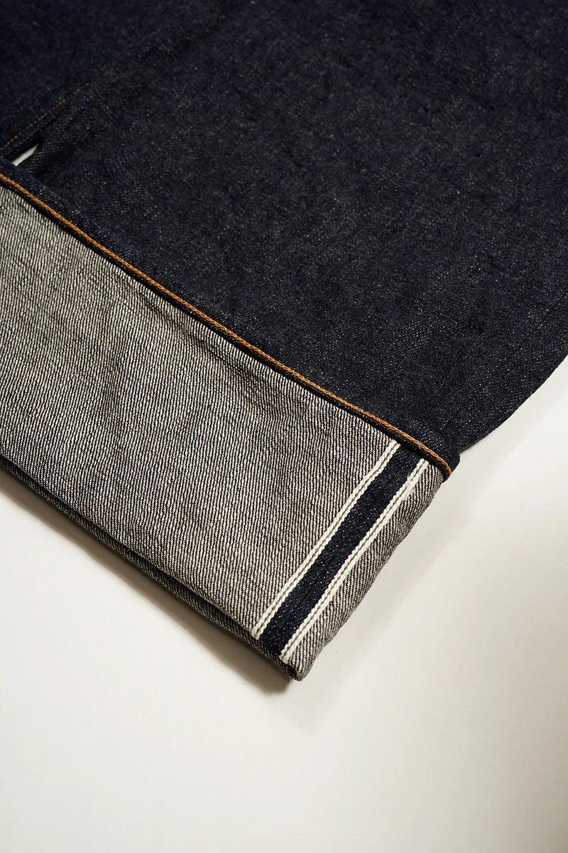 ◯ Nigel Cabourn woman - WIDE STRAIGHT 5PK PT DENIM - INDIGO