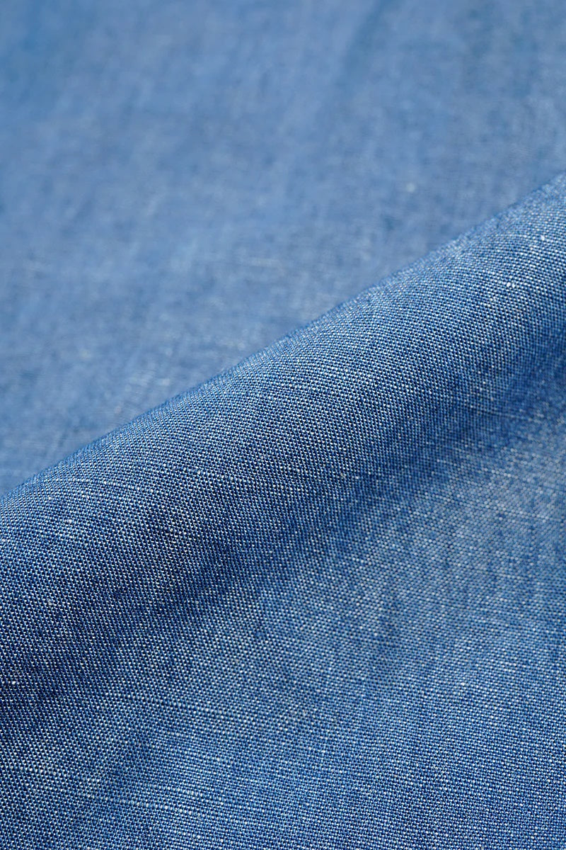 ◯ Nigel Cabourn woman - MARINE BLOUSE C/L - INDIGO