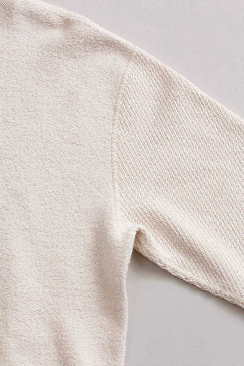 ◯ Nigel Cabourn woman - ARMY CREW JERSEY - IVORY