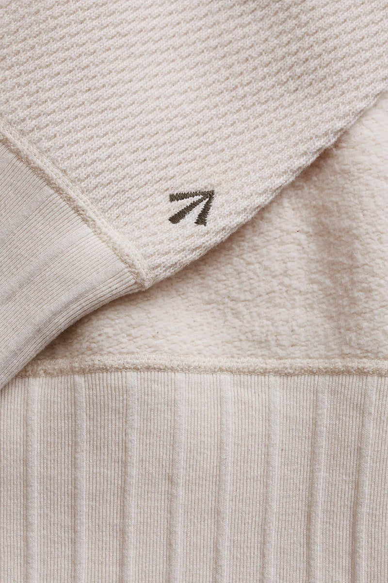 ◯ Nigel Cabourn woman - ARMY CREW JERSEY - IVORY