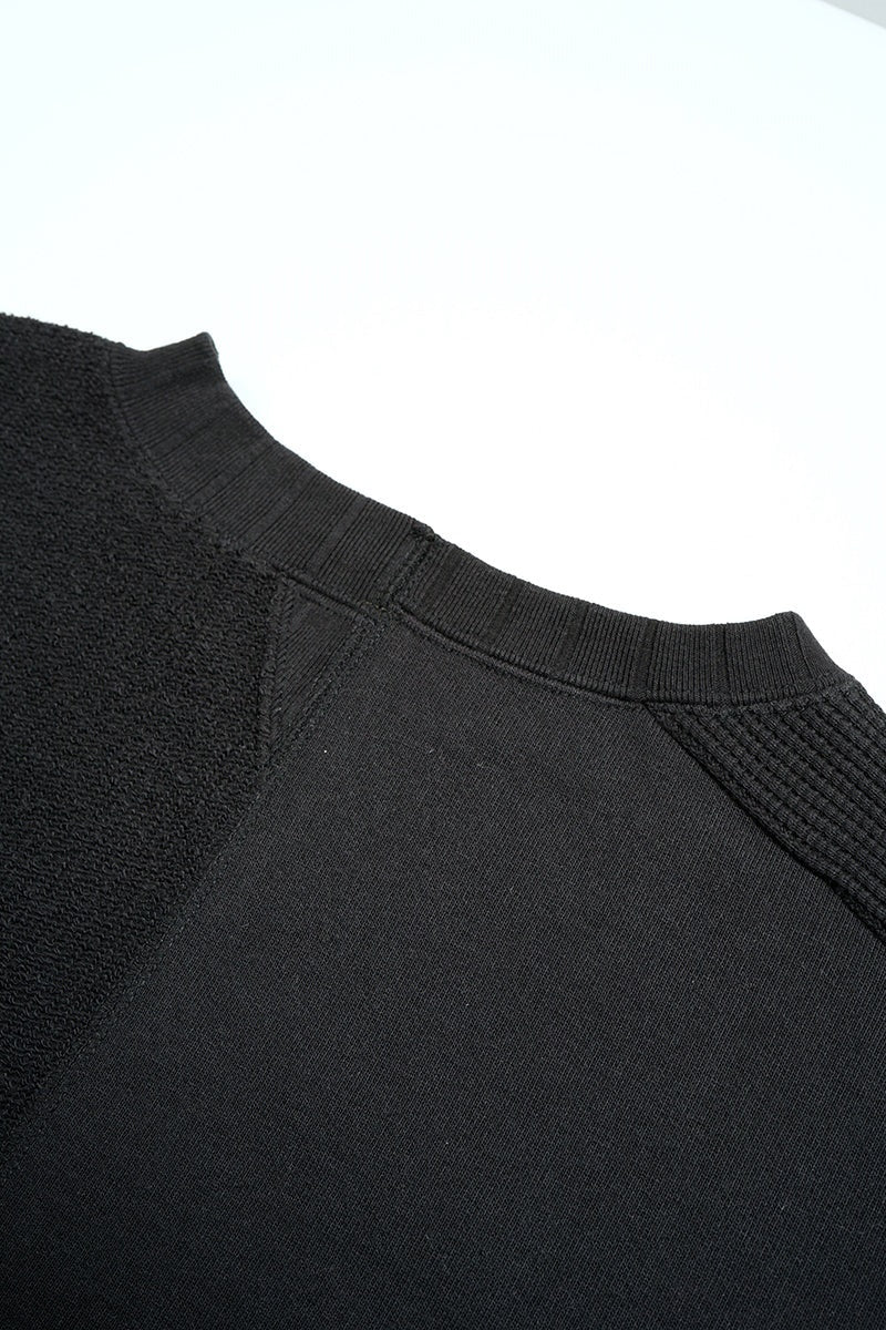 ◯ Nigel Cabourn woman - ARMY CREW JERSEY - BLACK