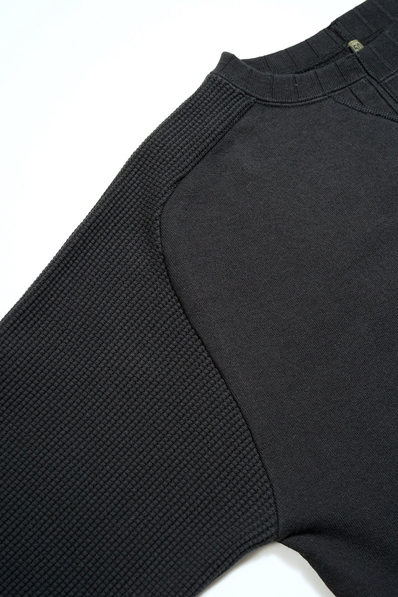 ◯ Nigel Cabourn woman - ARMY CREW JERSEY - BLACK