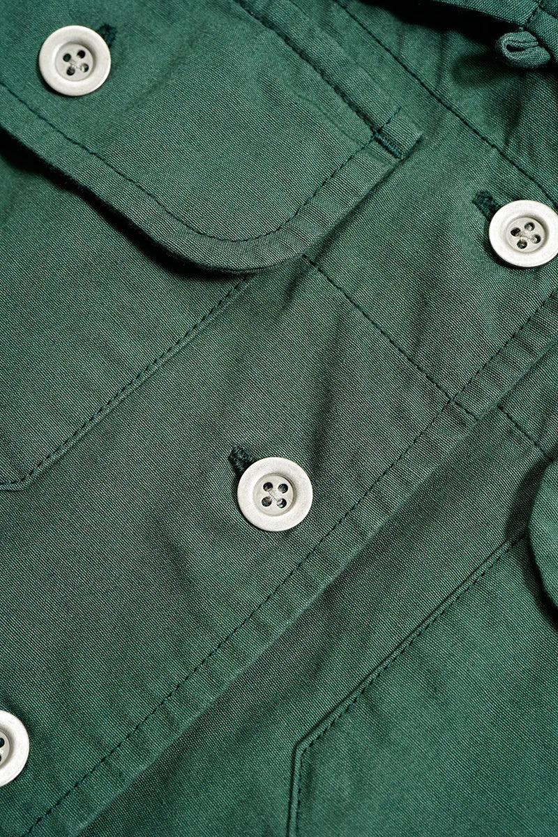 ◯ Nigel Cabourn woman - JAPANESE FARMER COAT DRESS - GREEN