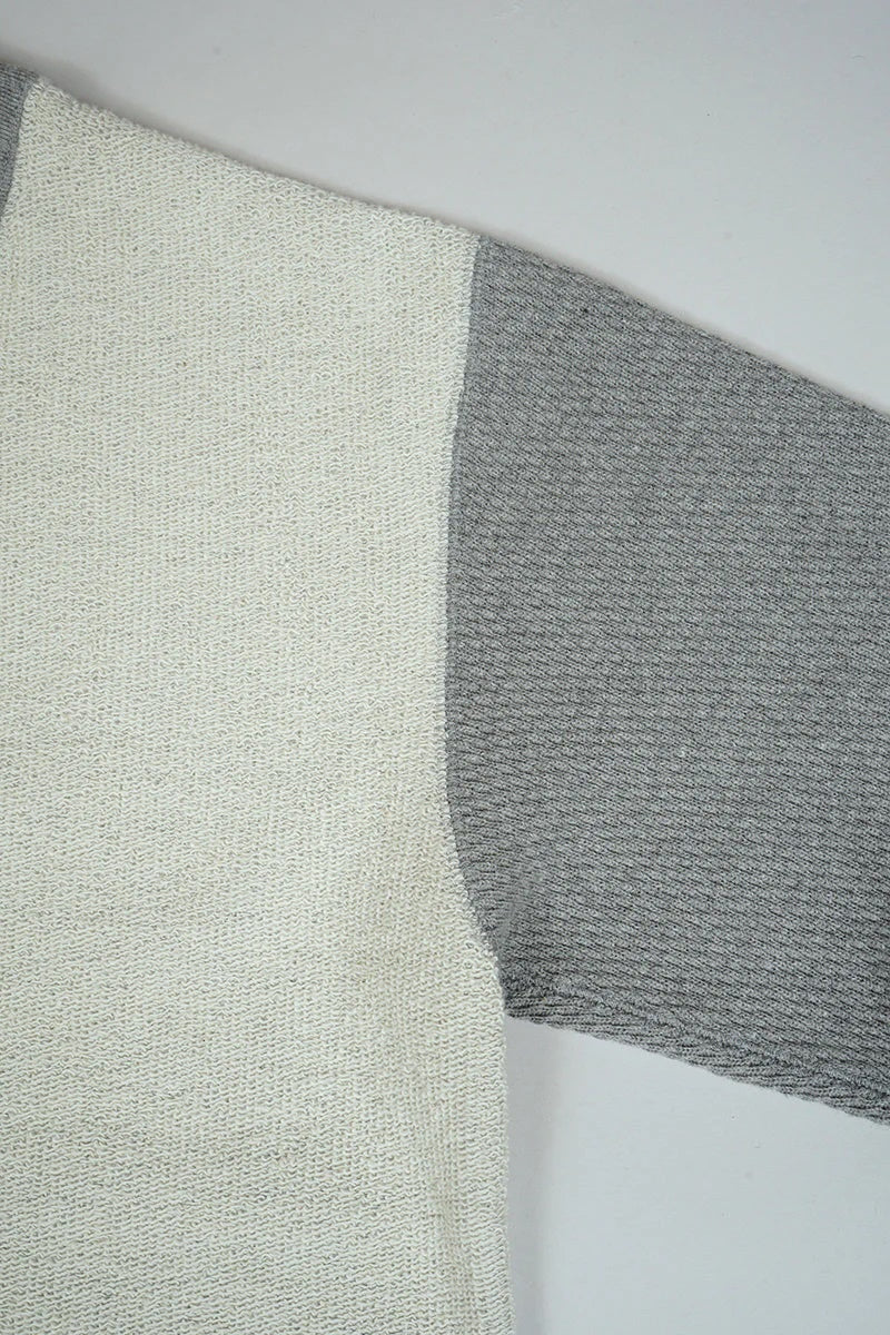 ◯ Nigel Cabourn woman - ARMY JERSEY MIX C/D - GRAY