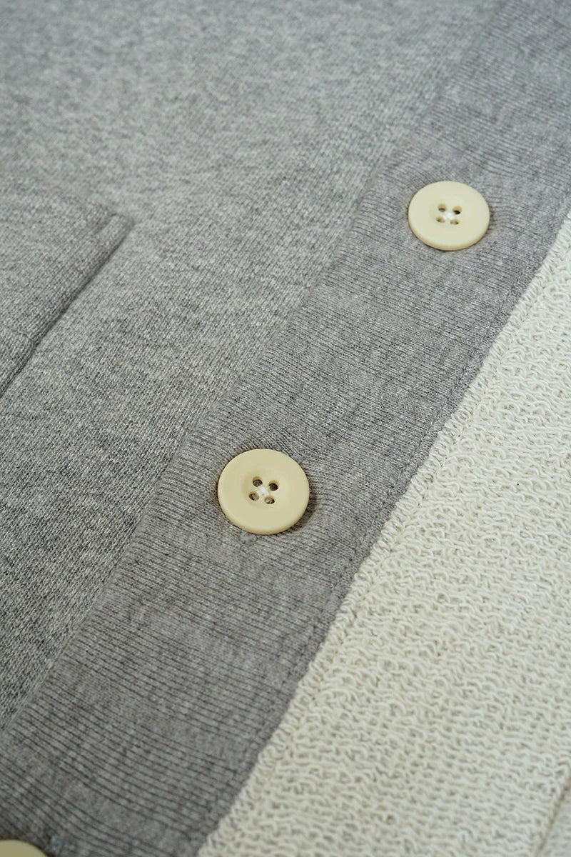 ◯ Nigel Cabourn woman - ARMY JERSEY MIX C/D - GRAY