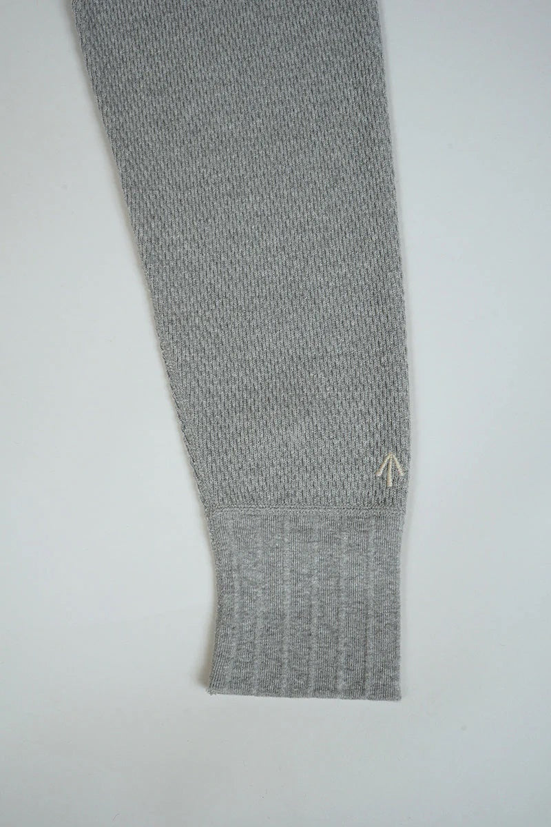 ◯ Nigel Cabourn woman - ARMY JERSEY MIX C/D - GRAY