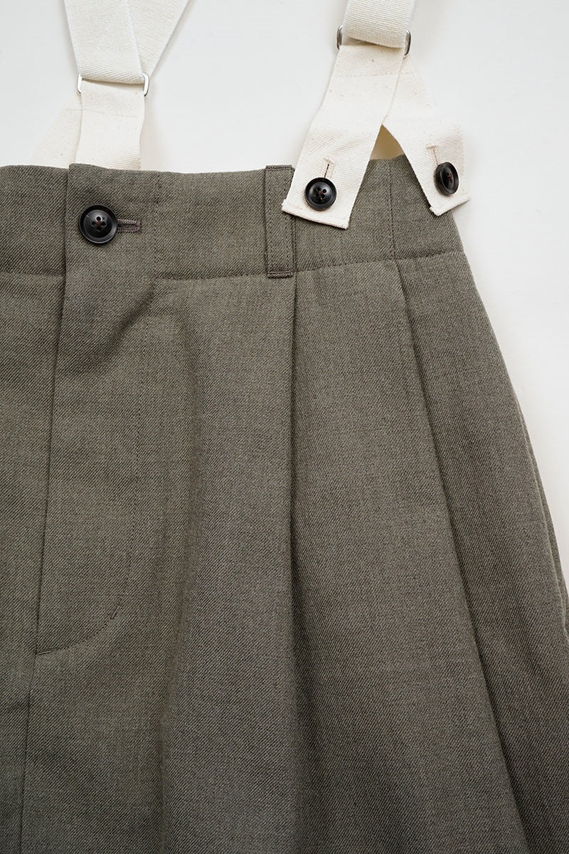 ◯ Nigel Cabourn woman - GENTLEMANS SKIRT - BROWN