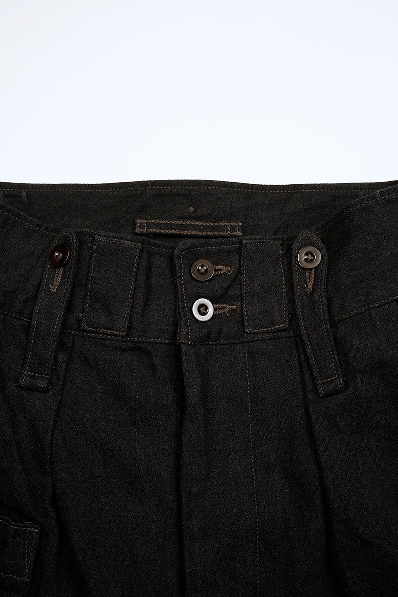 ◯ Nigel Cabourn - BRITISH ARMY PANT BK DENIM - BLACK