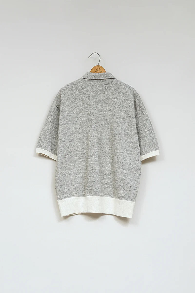◯ Nigel Cabourn - ZIP-UP TRANNING SHIT BUMPY - GRAY