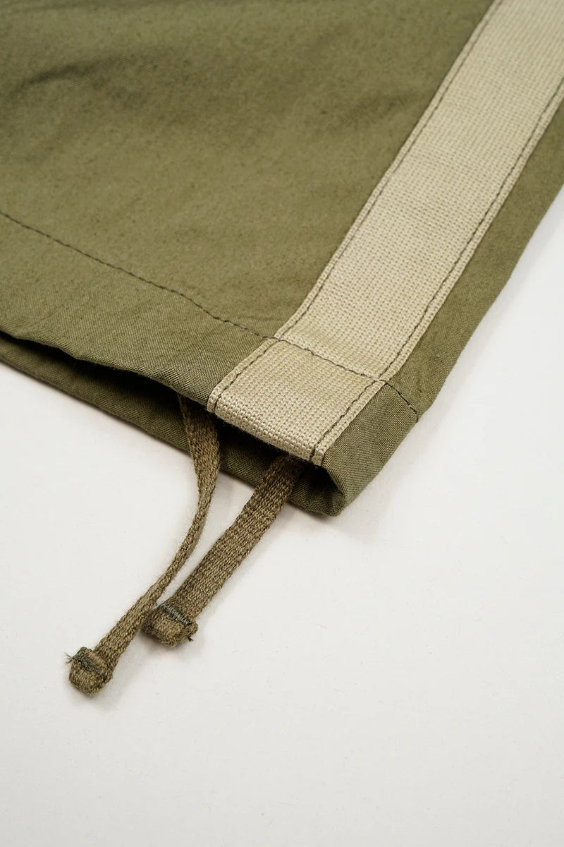 ◯ Nigel Cabourn - BASEBALL PANT C/N PIN OX - GREEN