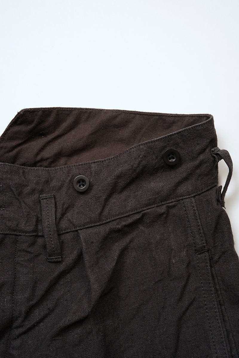 ◯ Nigel Cabourn - FRANCH WORK PT HEMP CANVAS - CHARCOAL  GRAY