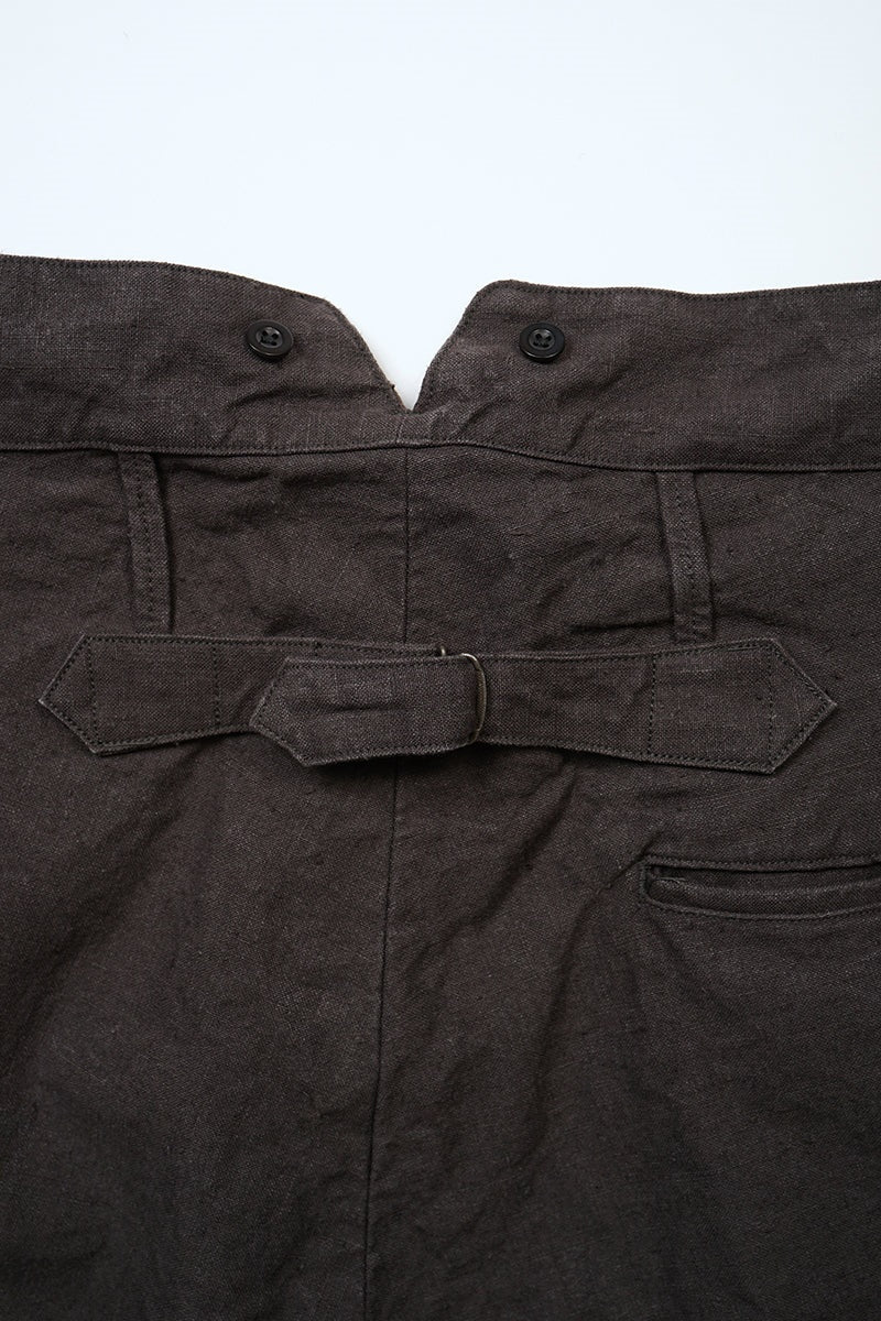 ◯ Nigel Cabourn - FRANCH WORK PT HEMP CANVAS - CHARCOAL  GRAY
