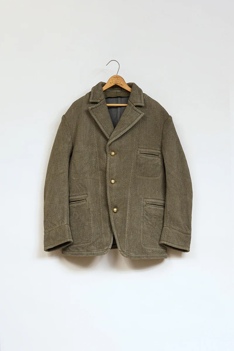 ◯ Nigel Cabourn - FIREMAN JK HEMP COTTON - DARK GREEN
