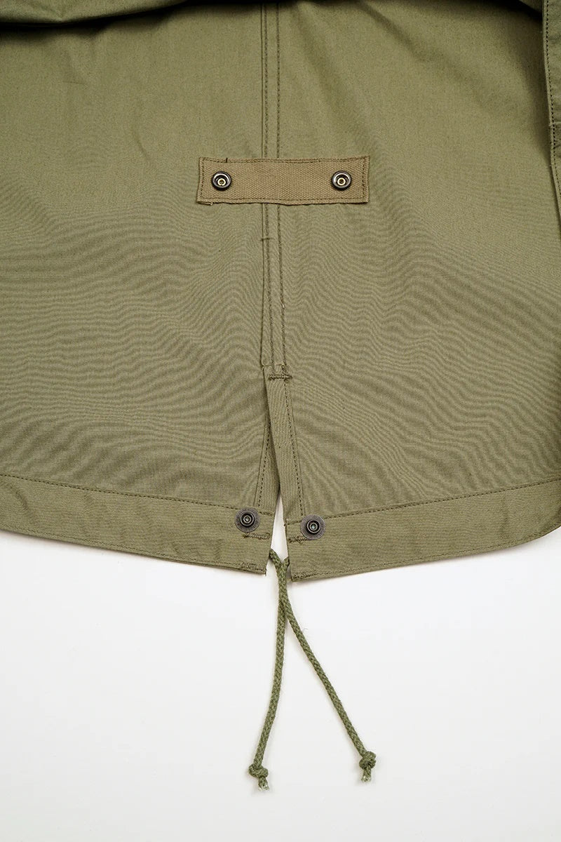◯ Nigel Cabourn - 50s SHELL COAT C/N PIN OX - GREEN