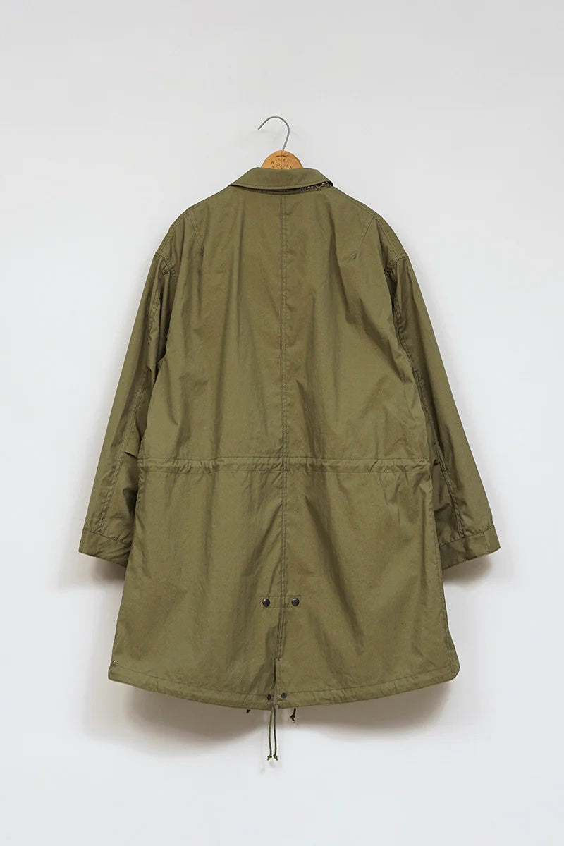 ◯ Nigel Cabourn - 50s SHELL COAT C/N PIN OX - GREEN