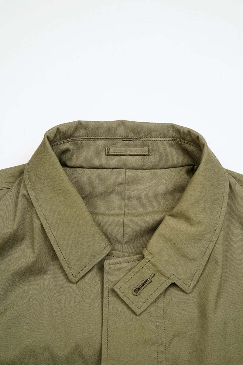 ◯ Nigel Cabourn - 50s SHELL COAT C/N PIN OX - GREEN