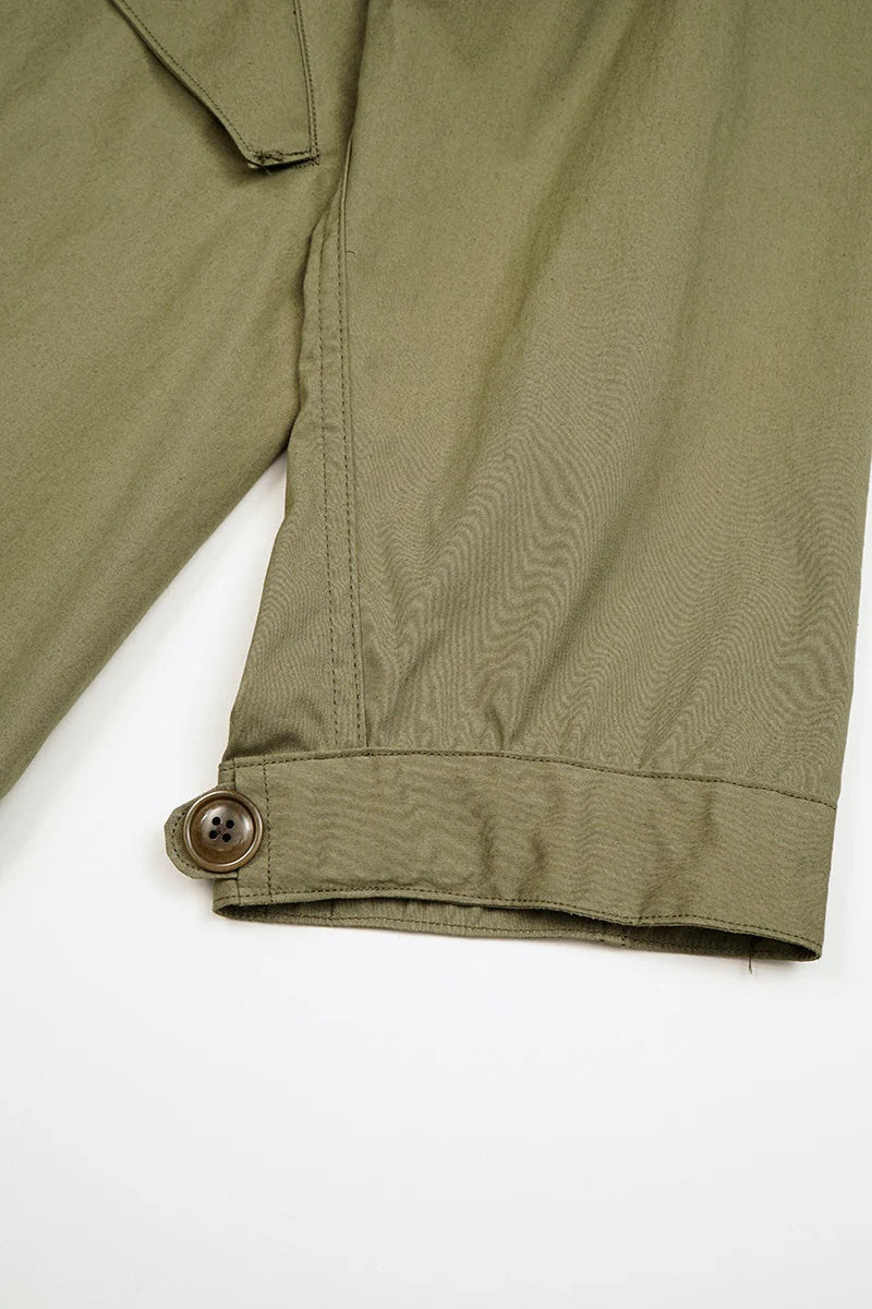 ◯ Nigel Cabourn - 50s SHELL COAT C/N PIN OX - GREEN