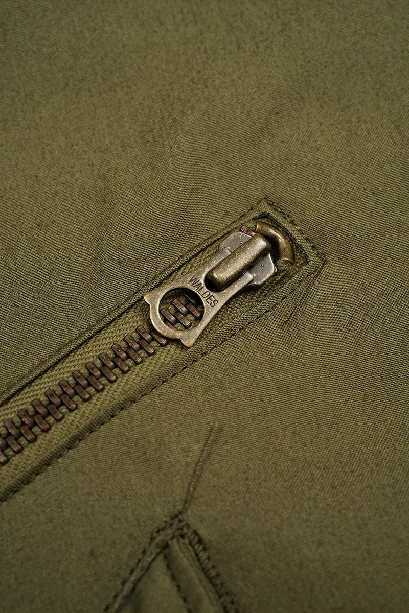 ◯ Nigel Cabourn - 50s SHELL COAT C/N PIN OX - GREEN