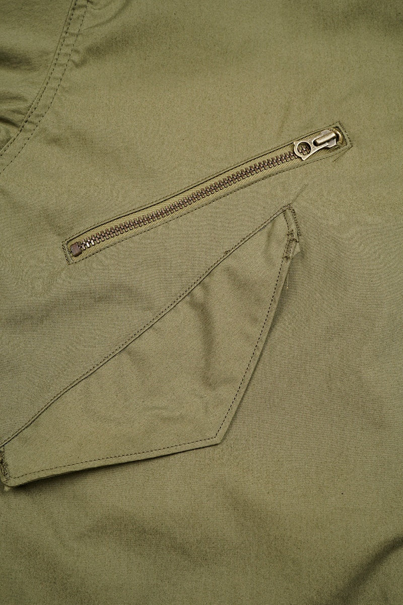 ◯ Nigel Cabourn - 50s SHELL COAT C/N PIN OX - GREEN