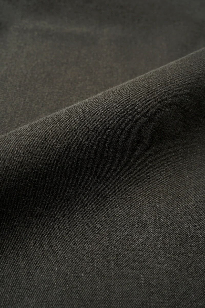 ◯ Nigel Cabourn - RAILROAD WAIST CO HEMP CANVAS - CHARCOAL  GRAY