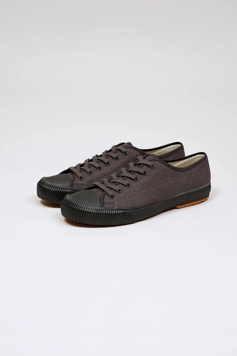 ◯ Nigel Cabourn - 50s BRITISH ARMY TRAINING SHOE - CHARCOAL  GRAY