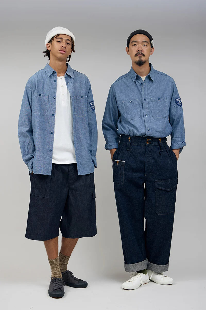 ◯ Nigel Cabourn - 50s BRITISH ARMY TRAINING SHOE - CHARCOAL  GRAY