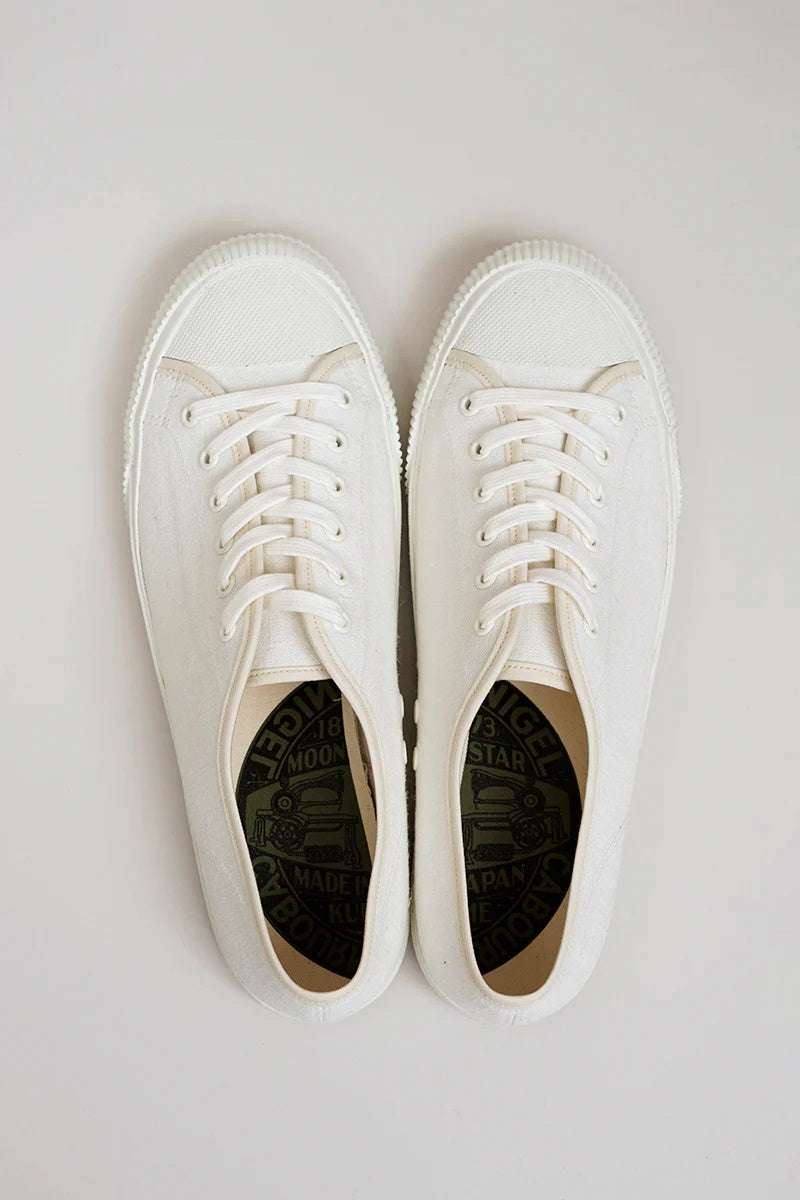 ◯ Nigel Cabourn - 50s BRITISH ARMY TRAINING SHOE - OFF WHITE