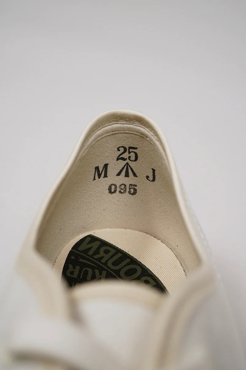 ◯ Nigel Cabourn - 50s BRITISH ARMY TRAINING SHOE - OFF WHITE