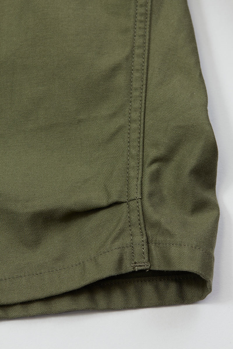 ◯ Nigel Cabourn - ARMY CARGO SHORT - DARK GREEN