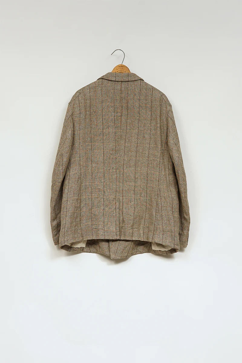 ◯ Nigel Cabourn - ENGINEER DB JK HEMP LINEN CH - GREEN