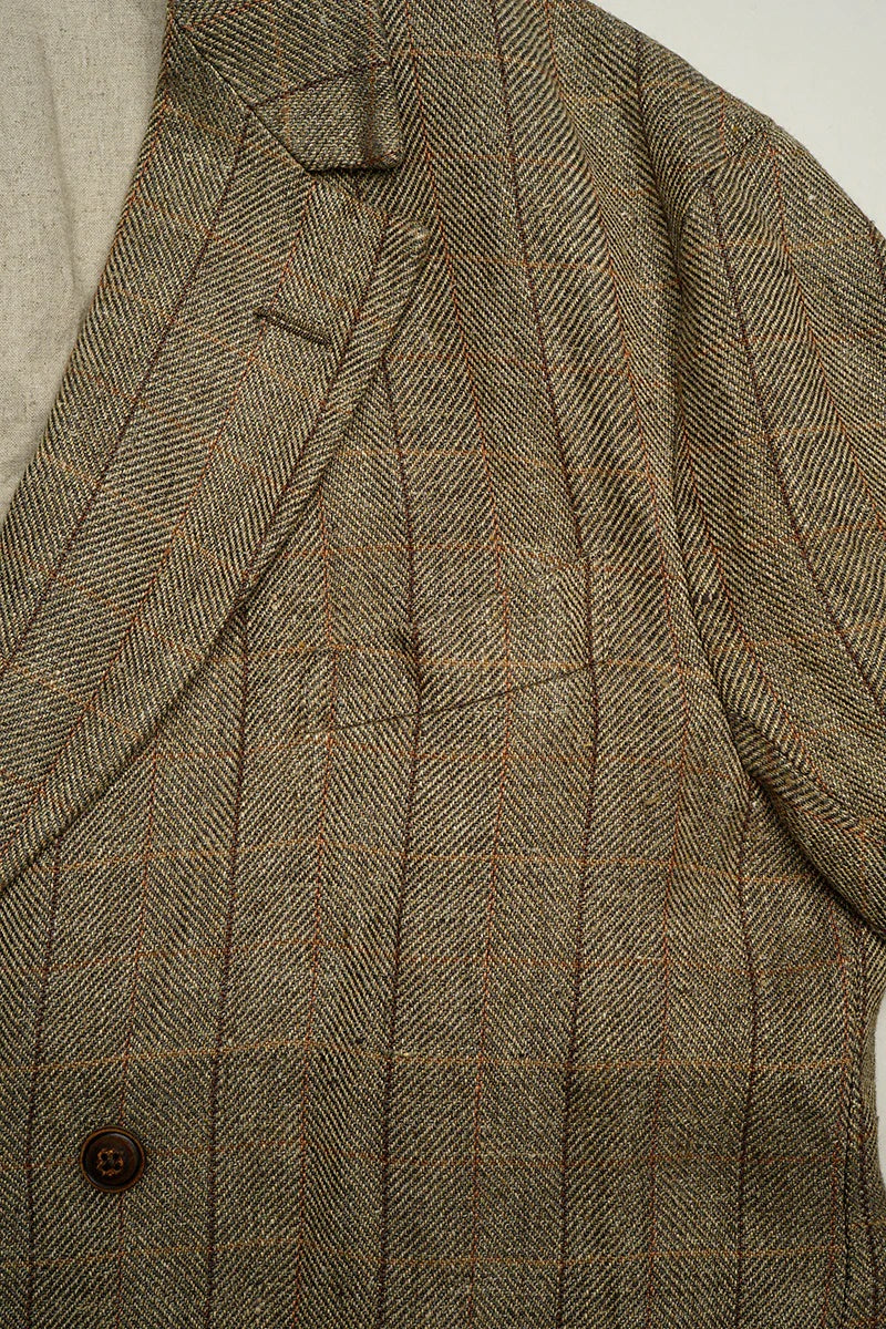 ◯ Nigel Cabourn - ENGINEER DB JK HEMP LINEN CH - GREEN