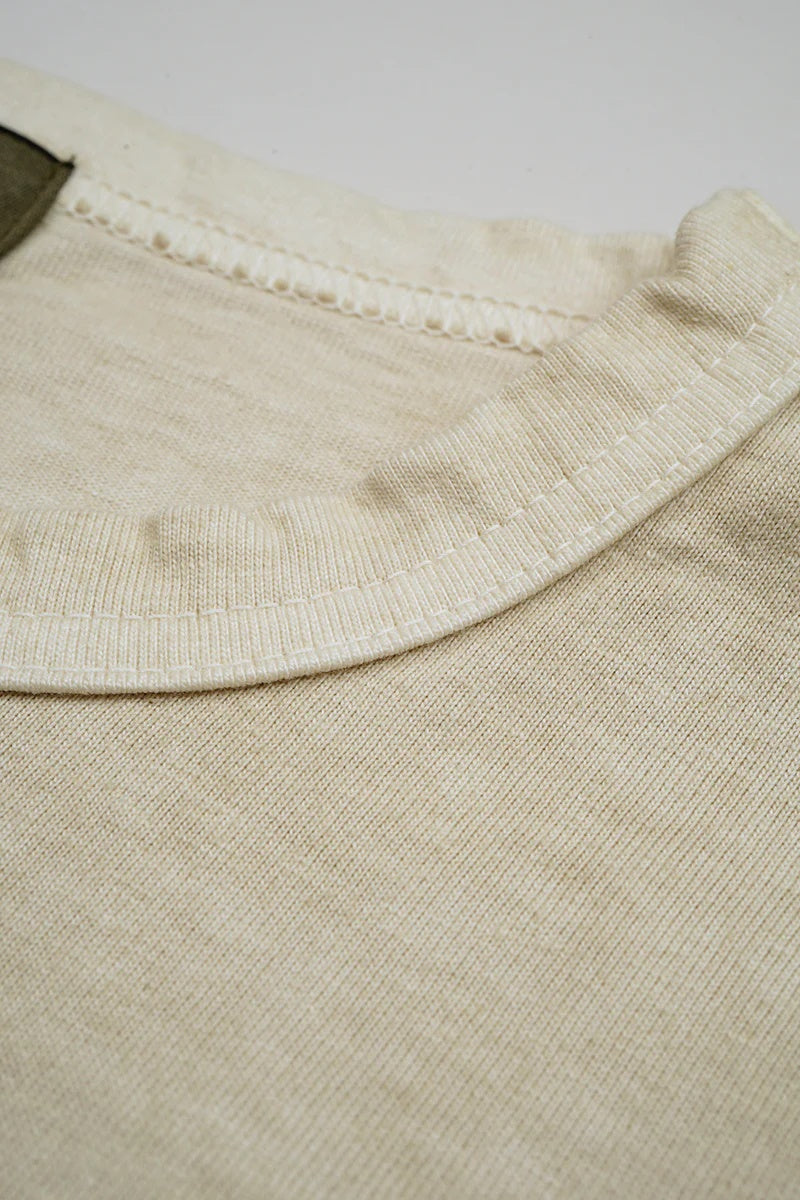 ◯ Nigel Cabourn - 7.8oz BASEBALL SHIRT - IVORY