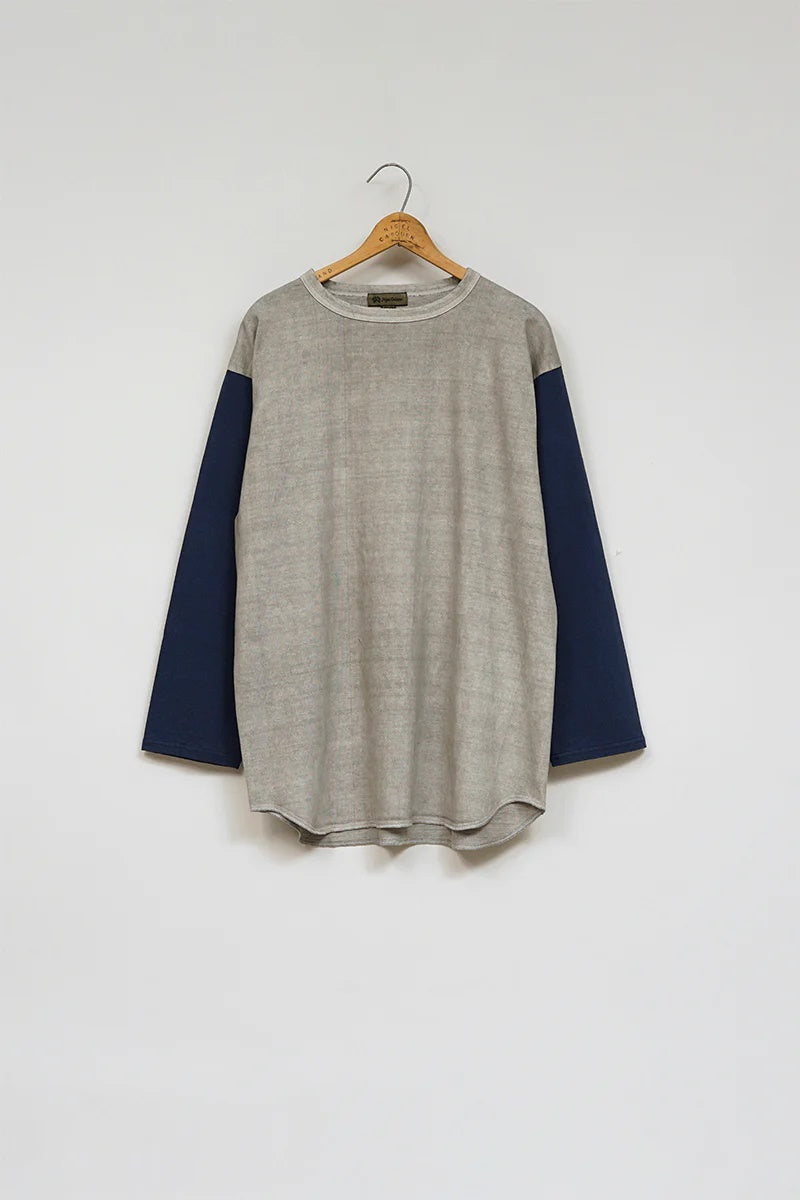 ◯ Nigel Cabourn - 7.8oz BASEBALL SHIRT - GRAY