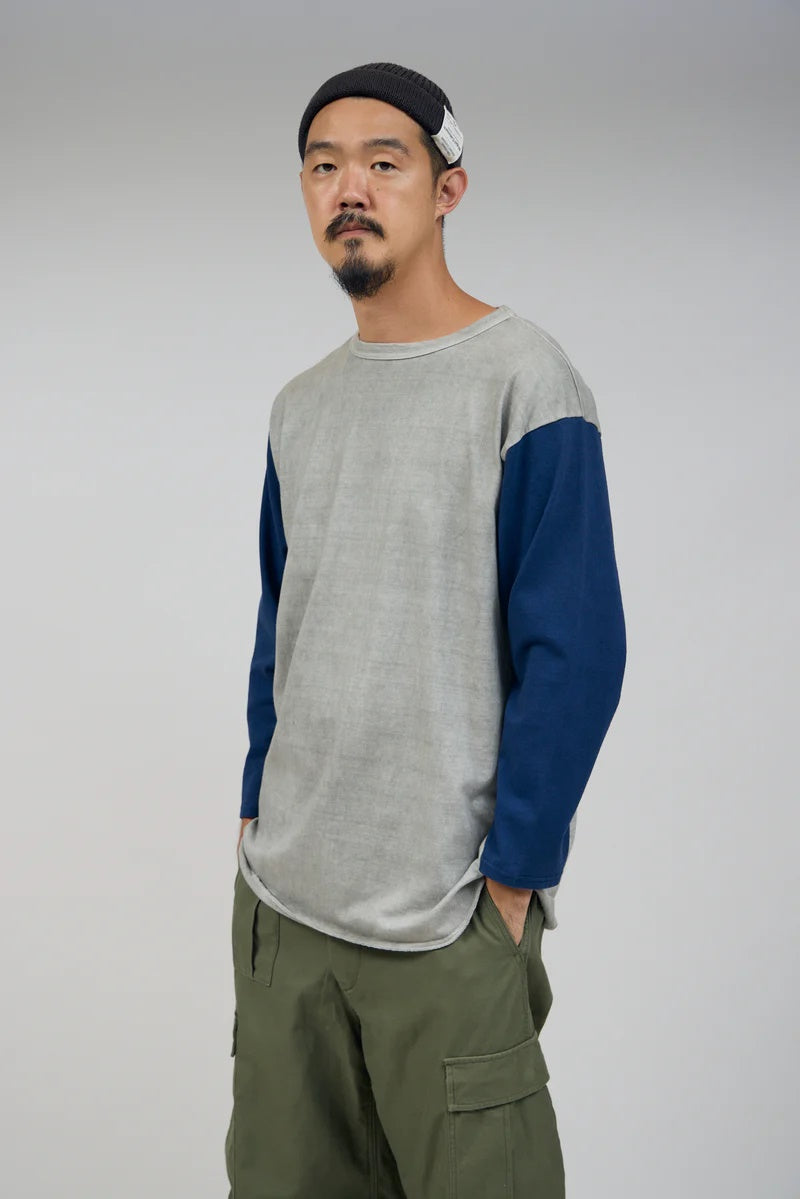 ◯ Nigel Cabourn - 7.8oz BASEBALL SHIRT - GRAY