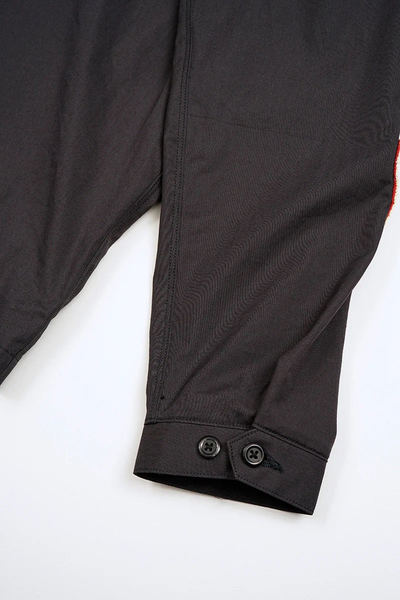◯ Nigel Cabourn - CAPSLEEVE WAPPEN JK C/N PIN OX - CHARCOAL  GRAY