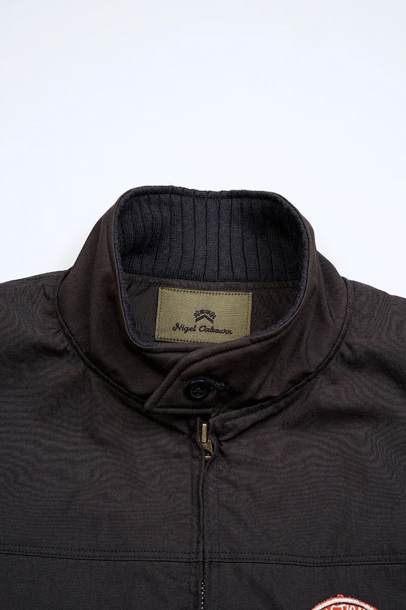 ◯ Nigel Cabourn - CAPSLEEVE WAPPEN JK C/N PIN OX - CHARCOAL  GRAY